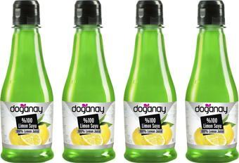 Doğanay %100 Limon Suyu 500 ml x 4 Adet Pet