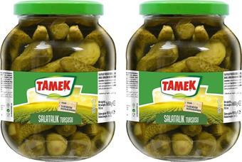 Tamek Salatalık Turşusu 1650 ml Cam x 2 Adet