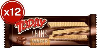 Today Thins Gofret Çikolatalı 65 Gr. (12 Adet)