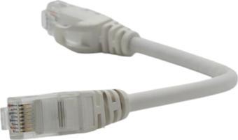 OJC 0,20 MT LSZH CAT6 UTP PATCH CORD BEYAZ (10'LU PAKET)