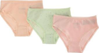 HelloBaby 3lü Slip Külot Külot Kız Bebek