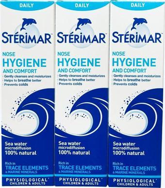 Sterimar Deniz Suyu Burun Spreyi 100 Ml-3 ADET-SKT:01/2027