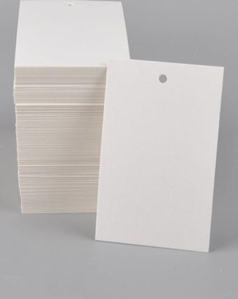 Copyder Karton Fiyat Marka Etiketi 5X9 Cm 1000 Adet 4 Mm Orta Ip Gecme Yeri