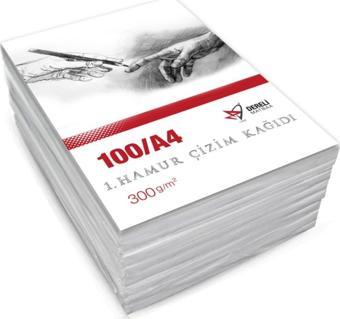Copyder Çizim Resim Kağıdı 1. Hamur 300 Gr A4 - 100 Adet