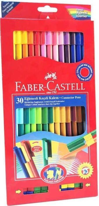 Faber Castell Eğlenceli Keçeli Boya Kalemi 30'lu