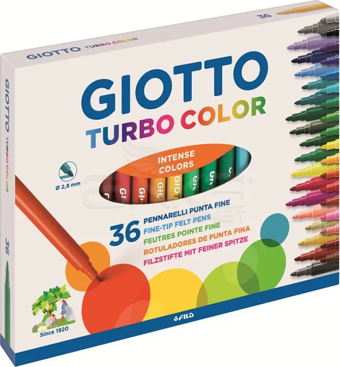 Giotto Turbo Color Keçeli Kalem 36lı – 418000