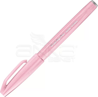 Pentel Brush Sign Pen Fırça Uçlu Kalem Pale Pink