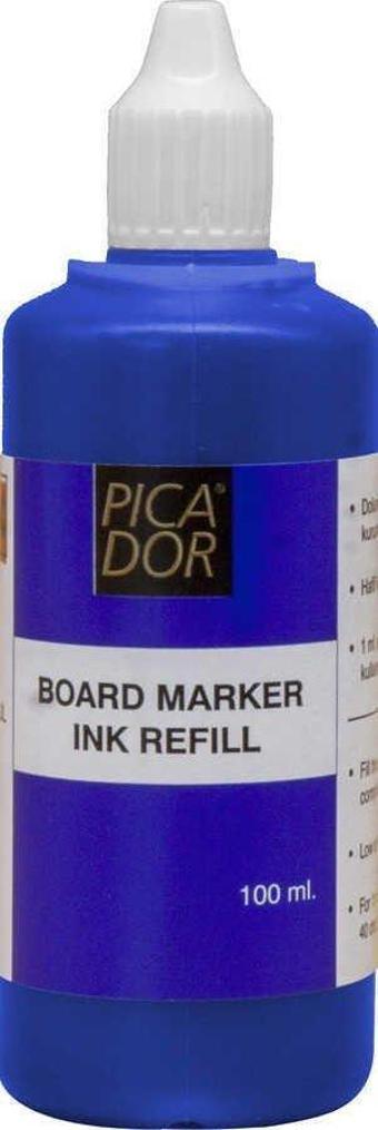 Picador 195 Board Marker Mürekkebi 100 ml Mavi