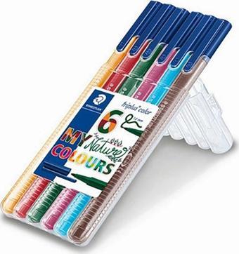 Steadtler Triplus 6’Lı Keçeli Kalem 323