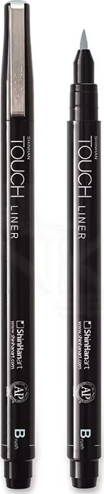 Touch Liner Brush Cool Grey Fırça Uçlu Kalem B