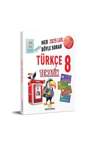 Sinan Kuzucu Yayınları 2025 Lgs 8. Sınıf Türkçe Tematik Soru Bankası Sinan Kuzucu - Sinan Kuzucu Yayınları
