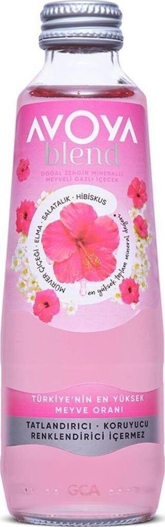 Avoya Blend 6'Lı Hibiskus Meyveli Maden Suyu 250 Ml