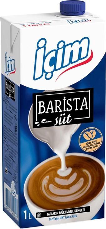 İçim Barista Süt 1 Lt X 12 Adet (Koli)