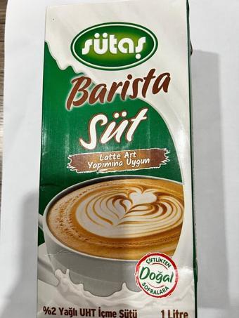 Sütaş Barista Süt Latte Art Yapimina Uygun 1 Litre *4 Adet