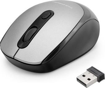 Hadron HDX3406-SG 1600dpi 2.4Ghz USB Kablosuz Mouse - Siyah-Gri