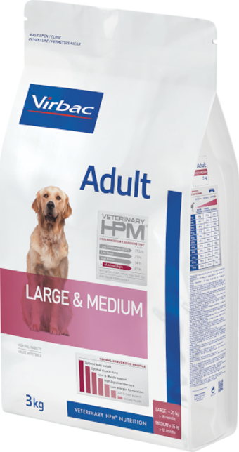 Virbac Adult Dog - Large & Medium Kuru Köpek Maması 3kg
