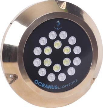 Oceanus OCL-1860 Bronz Su Altı Aydınlatma Lambası (Mavi-Beyaz Işık)