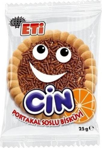 Eti Tekli Portakallı Cin 25 Gr