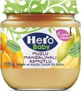 Hero Baby Karışık Meyveli Yulaflı 125 Gr X 6 Adet