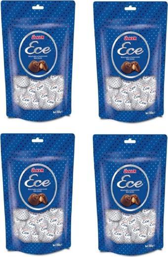 Ülker Ece Ikramlık Çikolata Fındıklı 350Gr X 4 Adet