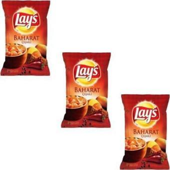 Lay's Lays Baharat Çeşnili Cips 98 Gr X 3 Adet