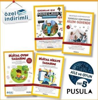 Pusula - Aile Oyun Seti - 5 Kitap Takım - Avcı Ufuk Yılmaz - Pusula Yayıncılık