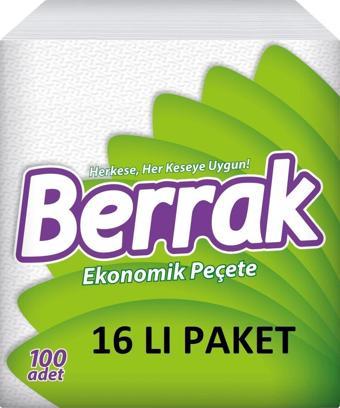 Berrak peçete 100 lü_16 Lı Paket (16*100)