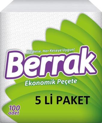 Berrak peçete 100 lü_5 Li Paket (5*100)