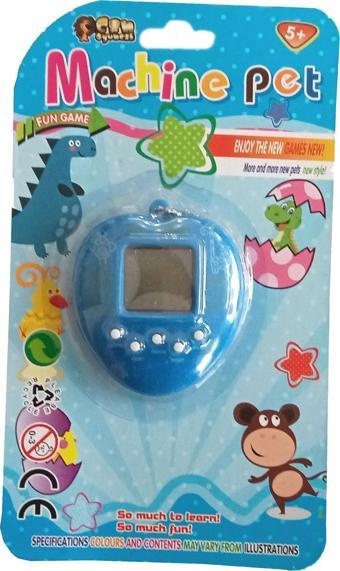 Mavi Renk Sanal Bebek Oyunu 7 Cm 168 Oyunlu Tamagotchi