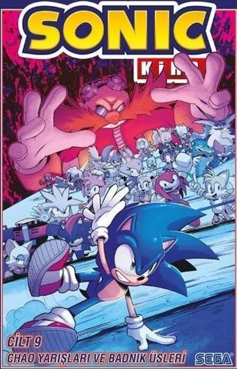 Kirpi Sonic Cilt 9 - Chao Yarışları ve Badnik Üsleri - Presstij Kitap