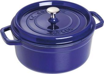 Staub La Cocotte Döküm Tencere | Koyu Mavi | 26 Cm | 5,25 L | Yuvarlak