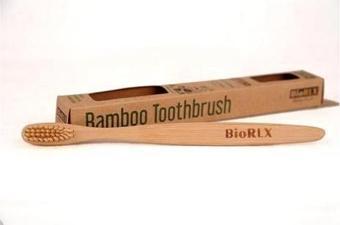 BioRLX Bamboo Ekologic Diş Fırçası %100 Doğal Ağacı Orta