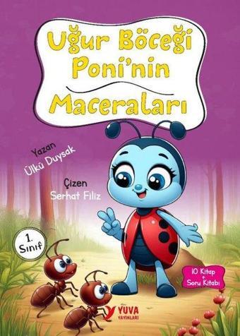 1. Sınıf Uğur Böceği Poni'nin Maceraları Seti - 10 Kitap Takım - Ülkü Duysak - Yuva