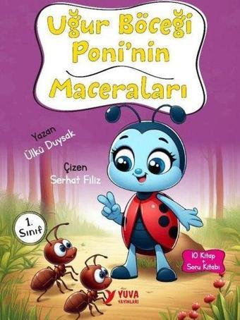 1. Sınıf Uğur Böceği Poni'nin Maceraları Seti - 10 Kitap Takım - Ülkü Duysak - Yuva