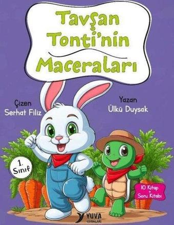 1. Sınıf Tavşan Tonti'nin Maceraları Seti - 10 Kitap Takım - Ülkü Duysak - Yuva