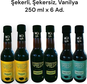 Mca Coffee Espresso Soğuk Kahve (Karişik Koli̇) 250 Ml X 6 Adet