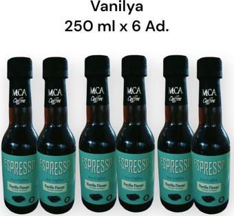 Mca Coffee Espresso Soğuk Kahve (Vani̇Lya) 250 Ml X 6 Adet