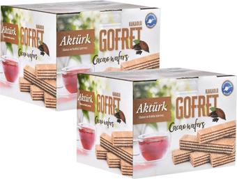 Aktürk Gofret Kakaolu 800 gr x 2 Kutu