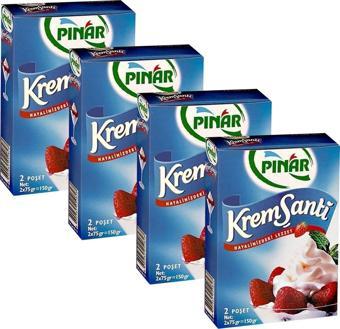 Pınar Krem Şanti 150 gr Toz x 4 Adet