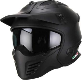 SWAY 726 X TOKYO MODULER KASK MAT BLACK extra large