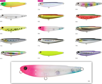 Zipbaits Fakie Dog 70mm WDT Su Üstü 8.2gr Maket Balık 583