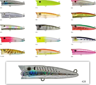 Zipbaits Popper 68mm Su Üstü Poping 8.3gr Maket Balık 428