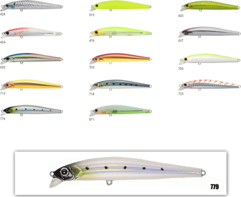 Zipbaits System Minnow Tidal 90F Mag Drive 9gr Maket Balık 779