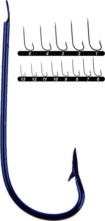 Youvella 1303 Çapari İğnesi Çapraz 100'lü Kutu Siyah 11