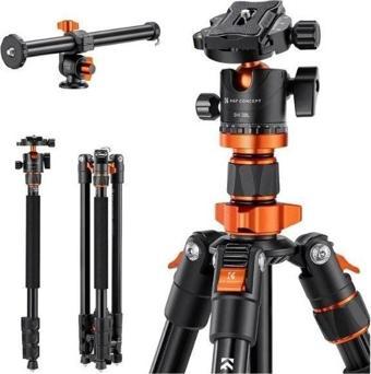 K&F Concept K234A7 + BH-28L Extension Arm Monopod Özellikli Tripod