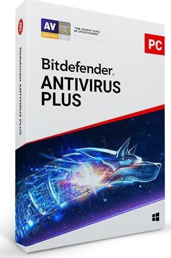 Bitdefender ANTIVIRUS PLUS Kutu 1 Kullanıcı 1 Yıl