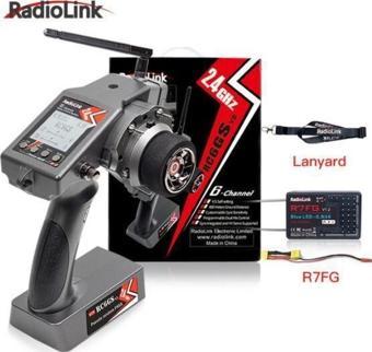 Radiolink RC6GS V3 2.4Ghz 7 Kanal Uzaktan Kumanda +R7FG Gyro Alıcı (600 Metre Kontrol Mesafesi)