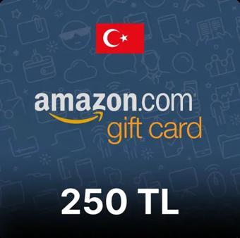 Amazon Hediye Kartı 250 TL