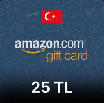 Amazon Hediye Kartı 25 TL