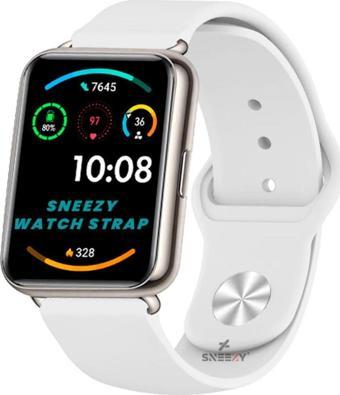Sneezy Huawei Watch Fit 2 Uyumlu Purelux Soft Silikon Kordon